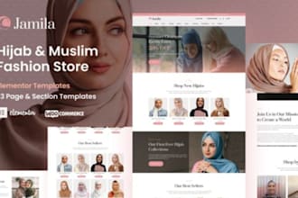 build shopify clothing store for islamic fashion abaya hijab muslim clothing