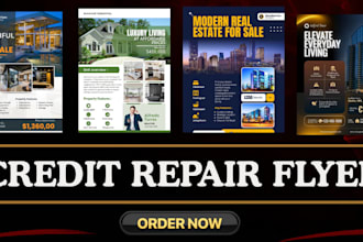 design real estate realtor flyer postcard door hanger yard sign brochure booklet