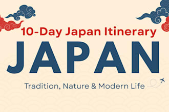 create your perfect japan travel itinerary
