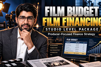 create studio level film budget and financing package