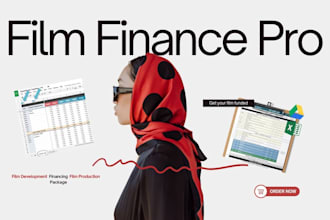 create studio level film budget and financing package