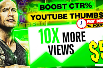 make youtube thumbnails that increase your CTR