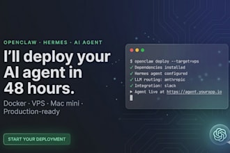 setup fix install openclaw hermes agent open claw developer docker vps mac mini