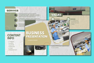 design company presentation, business pitch deck, conference, webinar slides