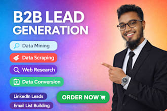 do data entry and b2b lead generation