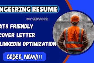 write and design a professional engineering resume that lands interviews