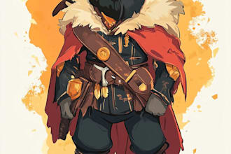 design simple 2d game characters