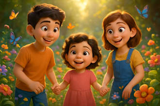 illustrate christian children book illustration
