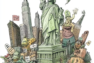 do illustrate your political cartoon