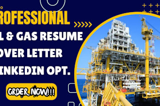 write and design a professional oil and gas resume that passes ats interview