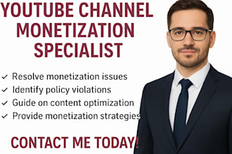 do fix youtube monetization problem