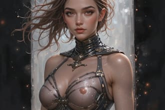 superhero character for comics