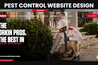 design pest control website fumigation website pest website cleaning  website