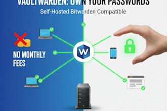deploy vaultwarden secure password manager ownserver or vps