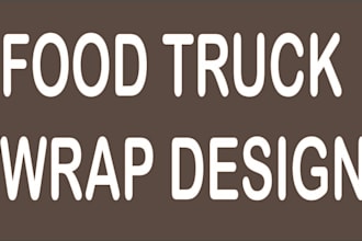 create food truck wrap design, delivery truck wrap,