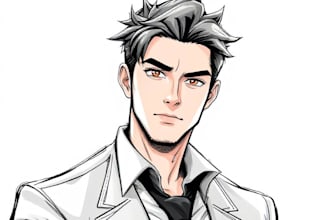 drawing cute anime art character