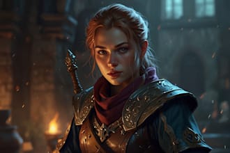 design fantasy character art and fantasy character art