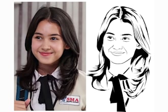 convert your logo to silhouette vector