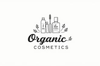design awesome organic cosmetics logo with express delivery