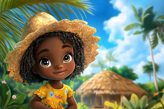 create children book cover and children book illustrations