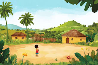 children book illustration and children book design