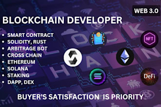 develop secure smart contracts and web3 blockchain projects