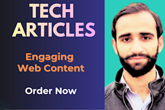 tech articles, blog post, technology content that sell