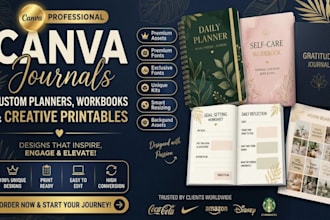 write and design self help ebooks, therapy workbook, mental health workbook