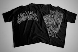 design streetwear tshirt graphics for your brand