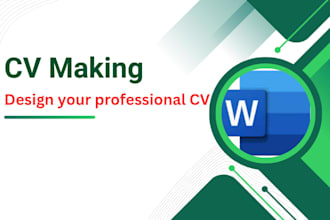 create professional CV in microsoft word