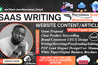write and rewrite your saas website content, article, blog post on any topics