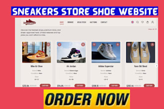 design sneakers store footwear sneakers store shoe website