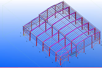 create detailed structural steel shop drawings with precision