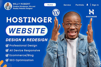 hostinger website design hostinger website redesign hostinger wordpress website