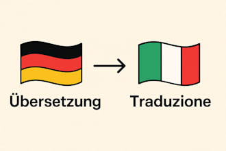 professionelle textübersetzung deutsch italienisch