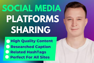 share your website by daily basis high quality social media sites, press release