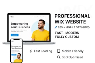 be your experienced search engine optimized wix website developer