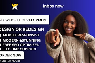 wix website development wix website redesign wix website design wix website
