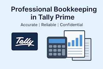 do professional bookkeeping and accounting in tally prime