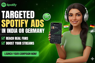 promote your song with targeted spotify ad campaigns in india or germany