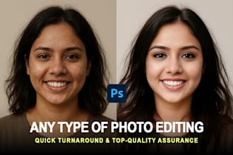 do any photoshop photo editing, face swap, object remove