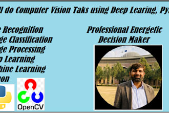 do computer vision, machine learning, deep learning