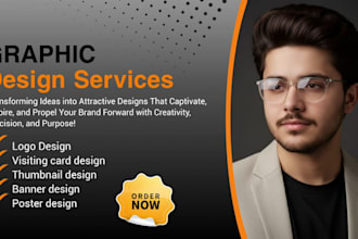 design a modern minimalist logo, banner and poster