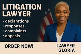 draft lawsuits, motions, pleadings, and petitions