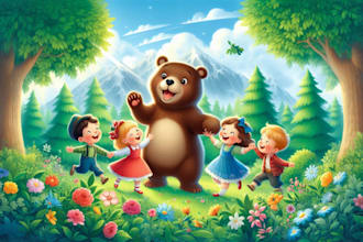 draw children story book illustration children story book illustration