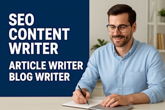 do SEO article writing, blog writing or content writing