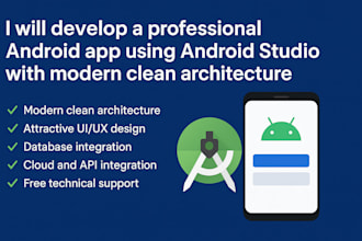 develop a professional android app