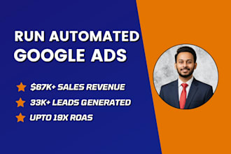setup optimize and manage automated PPC google ads adwords campaign