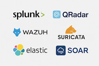 setup siem, wazuh, splunk, qradar, soar, suricata, elastic