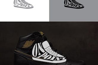 do modern exclusive apparel, sneaker logo design